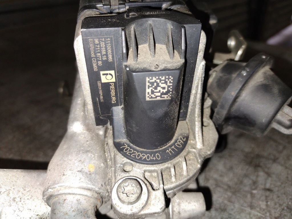 фото №7, Клапан egr citroen c3 ii 1.6 hdi 9673534480