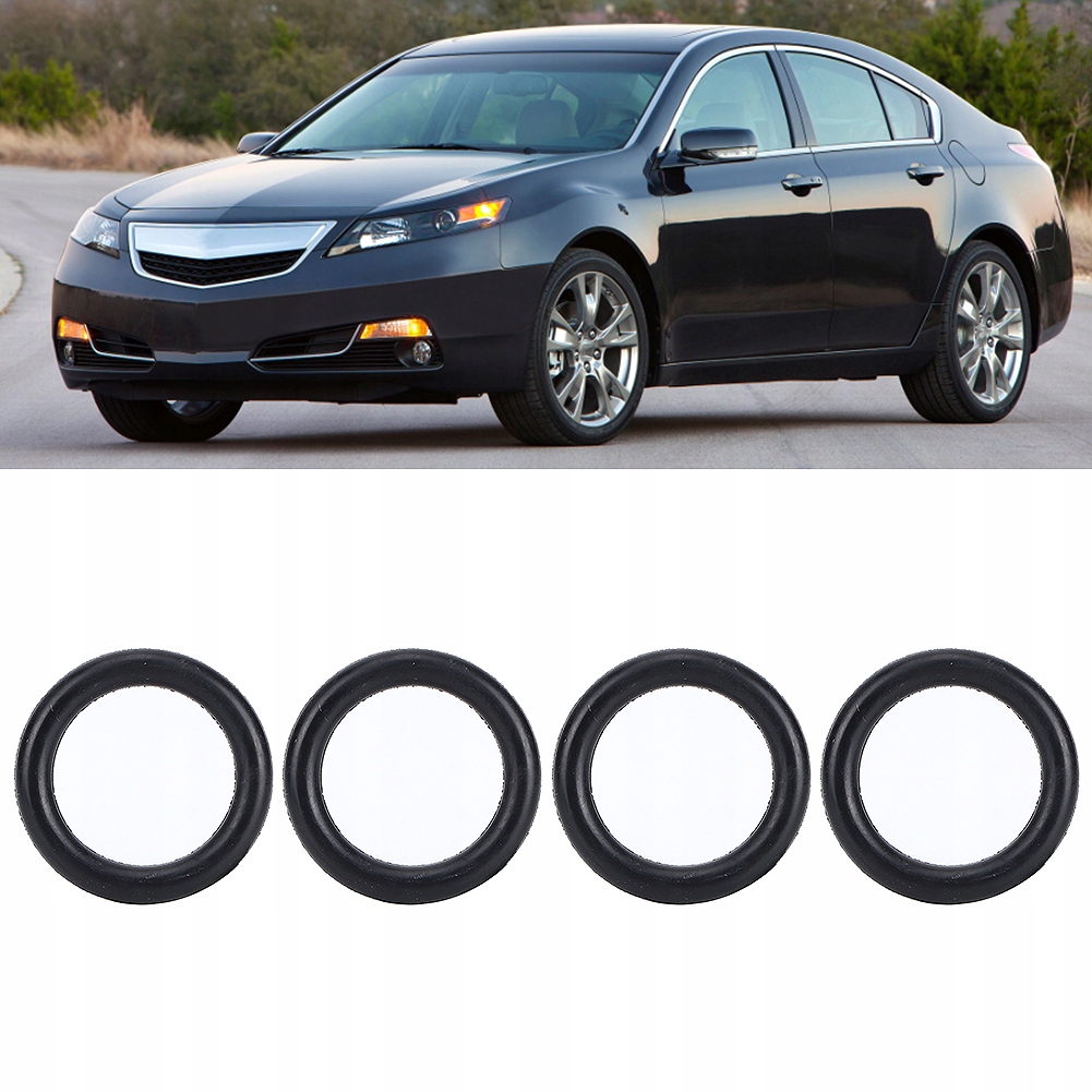 Труба отопителя автомобильный o кольцо уплотнитель подкладка 4шт заменитель для  honda 91315 pna-003 Недорого