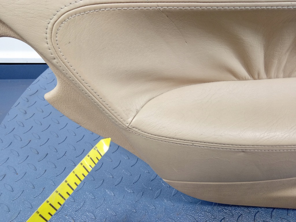 фото №5, Peugeot 607 обивка дверь задняя левая кожа