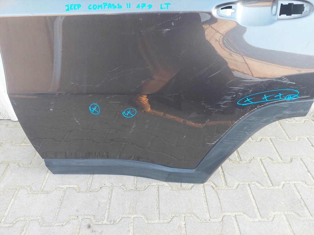 фото №4, Jeep compass ii 17- дверь левая задняя задние