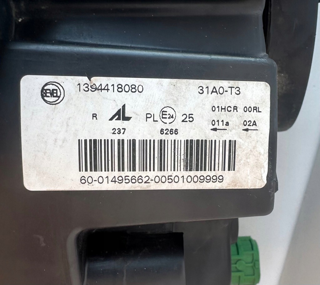 фото №13, Jumper ducato boxer iii лампа правая передняя правый перед 1394418080