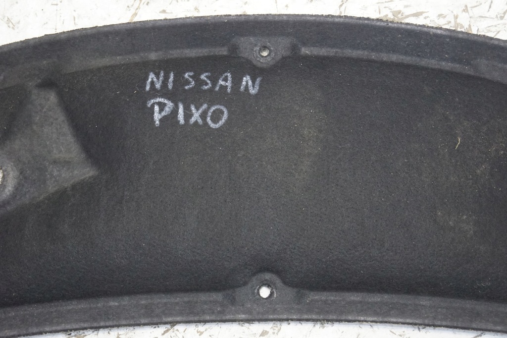 фото №4, Шумоізоляція капот + кліпси nissan pixo