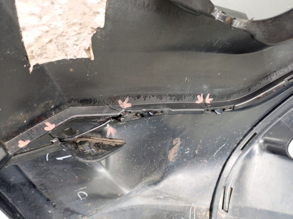 фото №9, Jeep grand cherokee wk2 lift 2014- бампер передній =