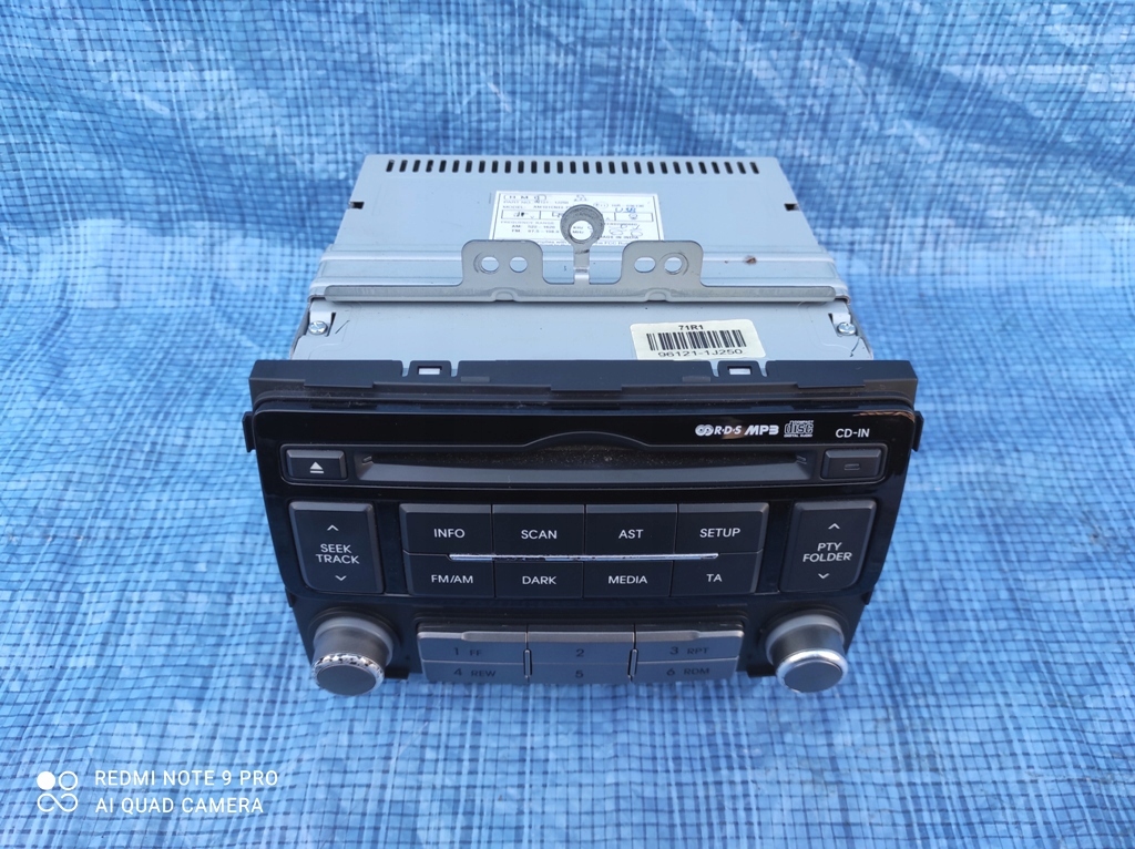 фото №4, Радио cd mp3 hyundai i20 lift 2012-2015