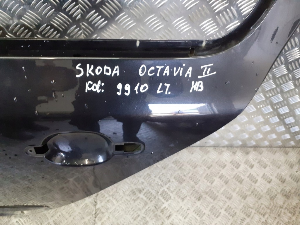 фото №3, Дверь левый задняя skoda octavia ii 9910 hb