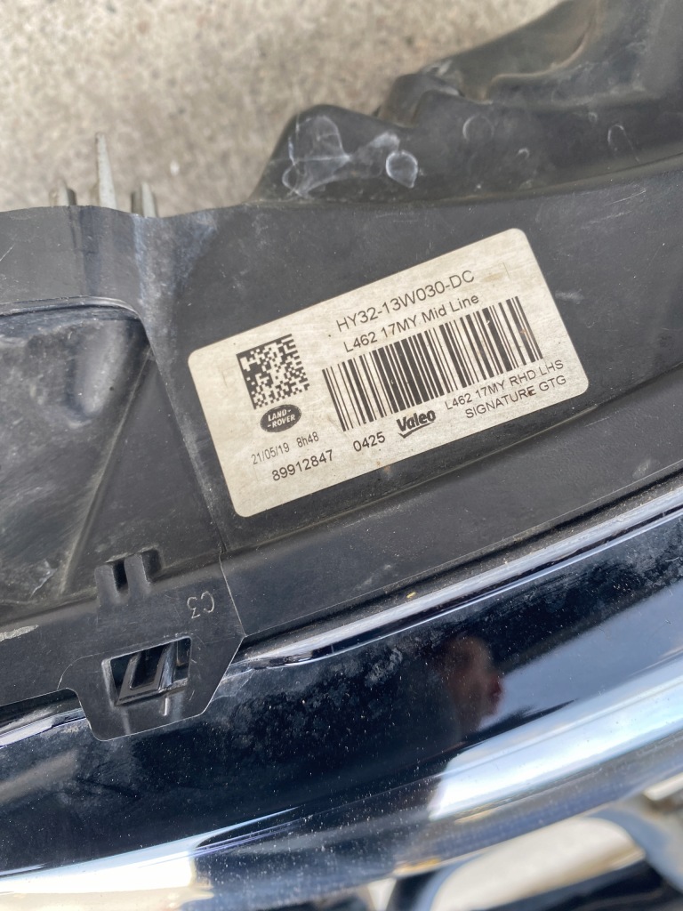 Комплектный  перед land rover discovery l462 ремень фары капот бампер радиатор с Разборки