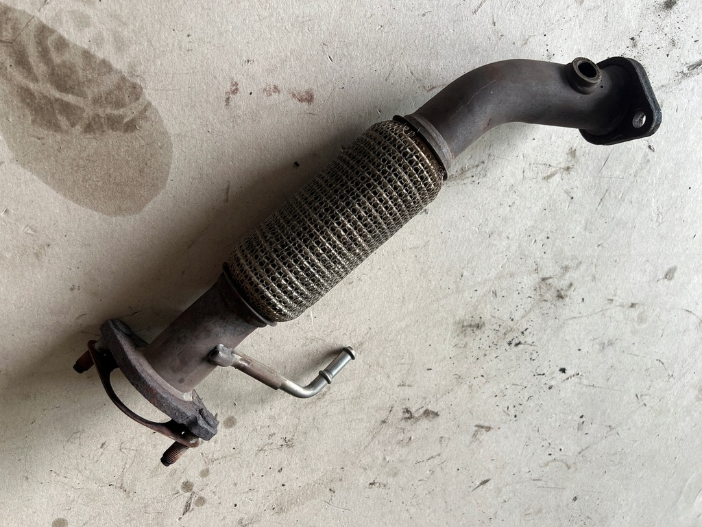 фото №6, Kia stonic 17- 1.0 t-gdi труба выхлопная соединитель эластичный выхлоп