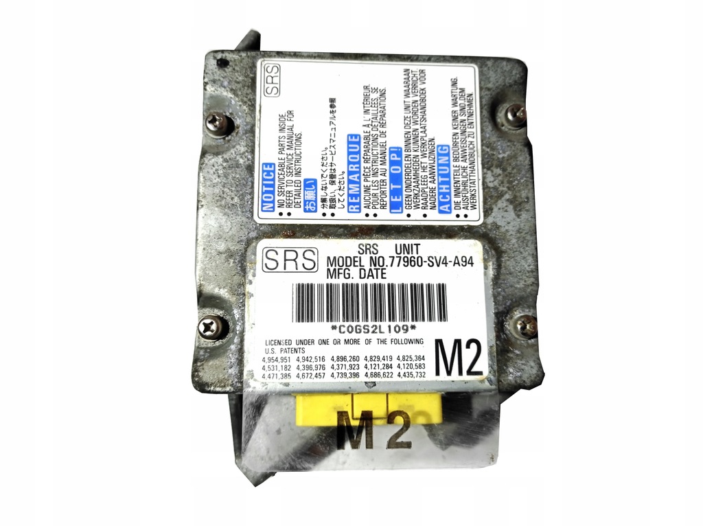 фото №1, Модуль датчик подушка безопасности honda accord 77960sv4a94