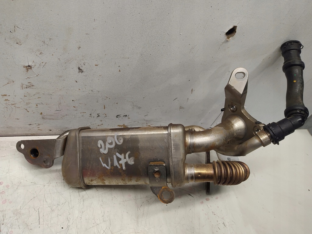 фото №6, Mercedes w176 1.5dci радіатор вихлопних газів 147357324r