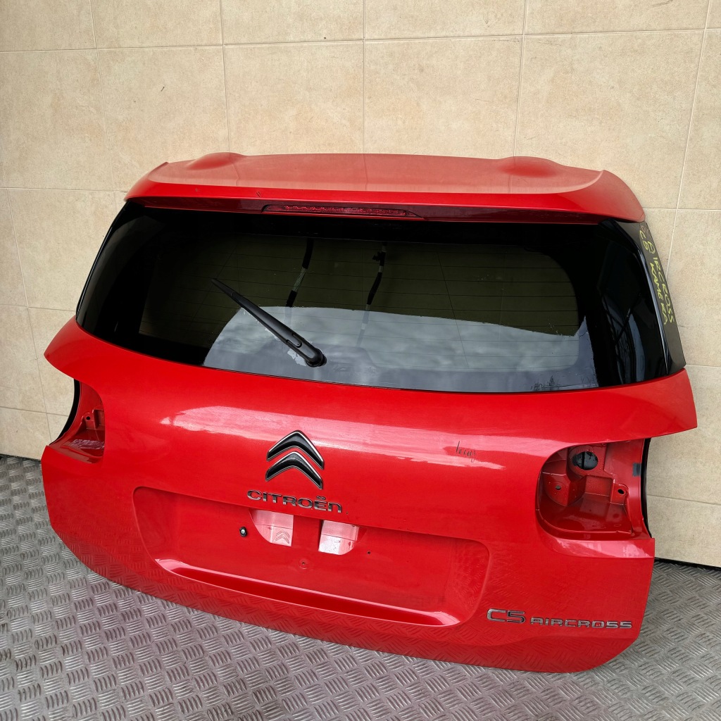 фото №3, Крышка багажника задняя комплектная citroen c5 aircross 2020 rok камера