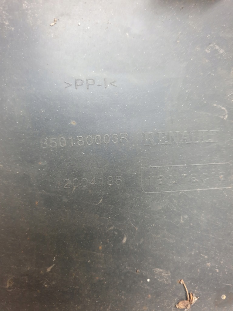 Renault scenic 3 850180003r спойлер бампера задняя Оригинал