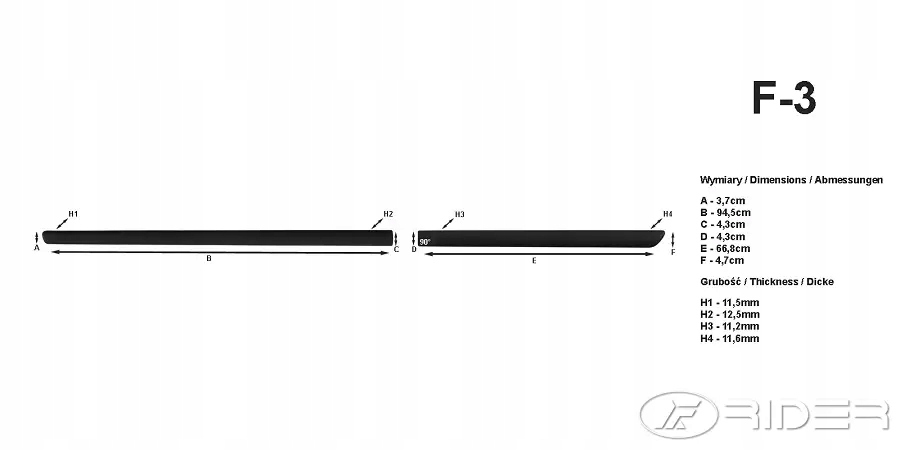 фото №9, Skoda yeti fl 2012-17 накладки бічний