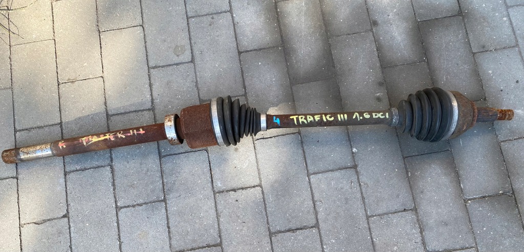 фото №1, Renault trafic iii привідний вал права перед передня 1.6dci