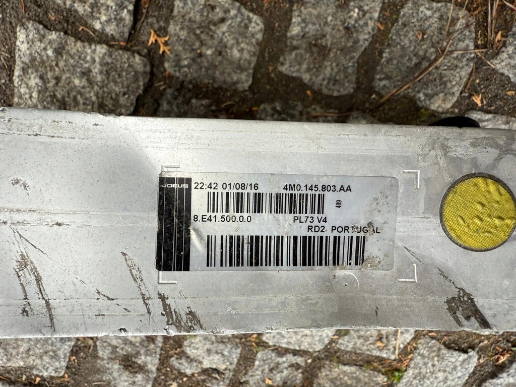 фото №8, Audi q7 q8 4m 4m0 4m8 интеркулер радиатор воздуха