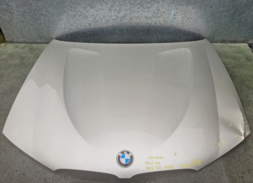 фото №6, Капот bmw x3 f25 2010-17 / x4 f26 2014-18