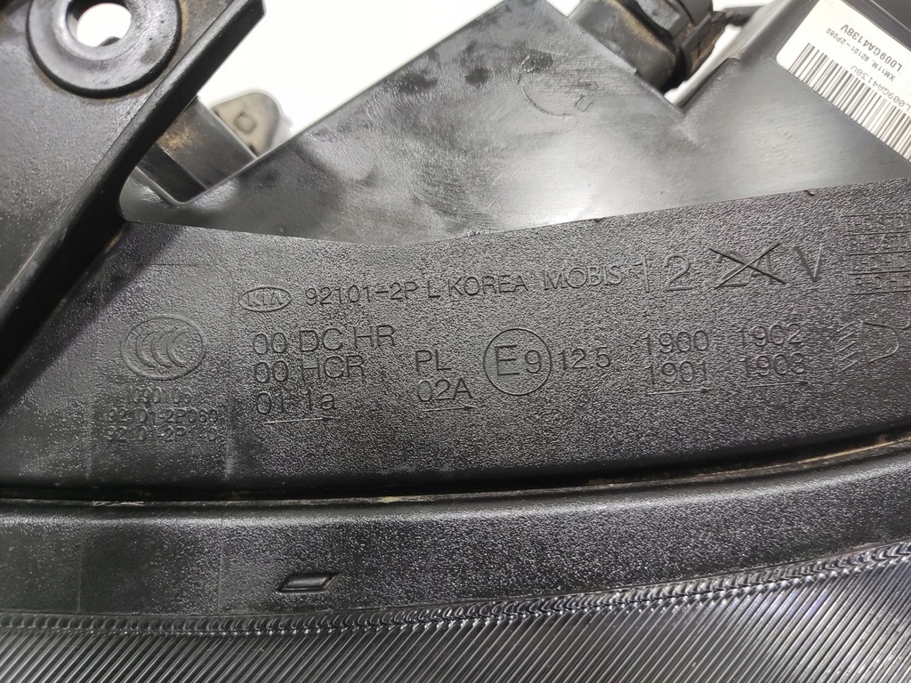 фото №11, Лампа левая левый перед передняя kia sorento ii 92101-2p080 2009-2012 europa