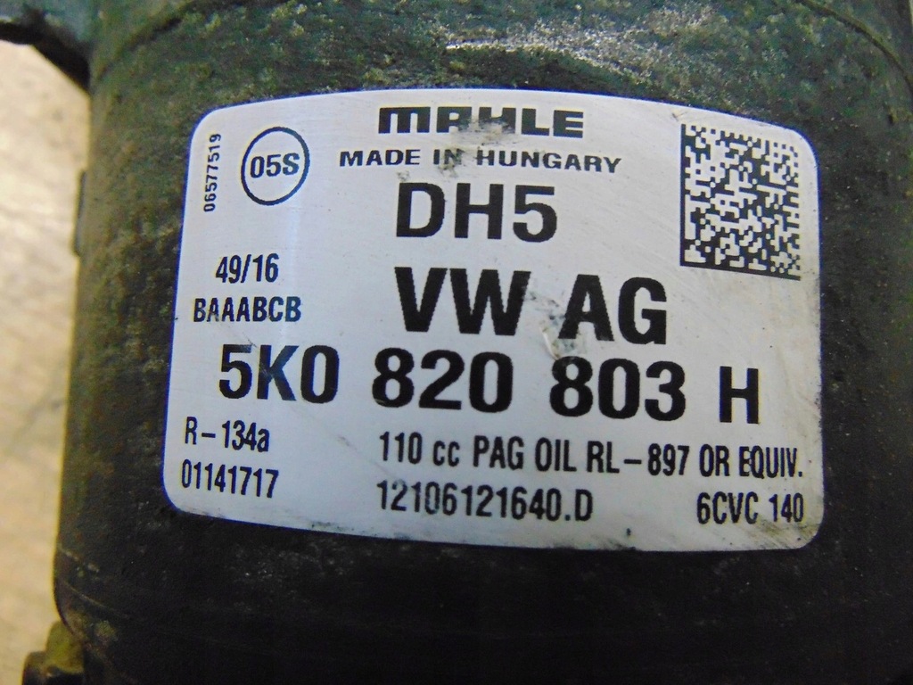 фото №8, Компрессор кондиционера skoda yeti 2.0 tdi