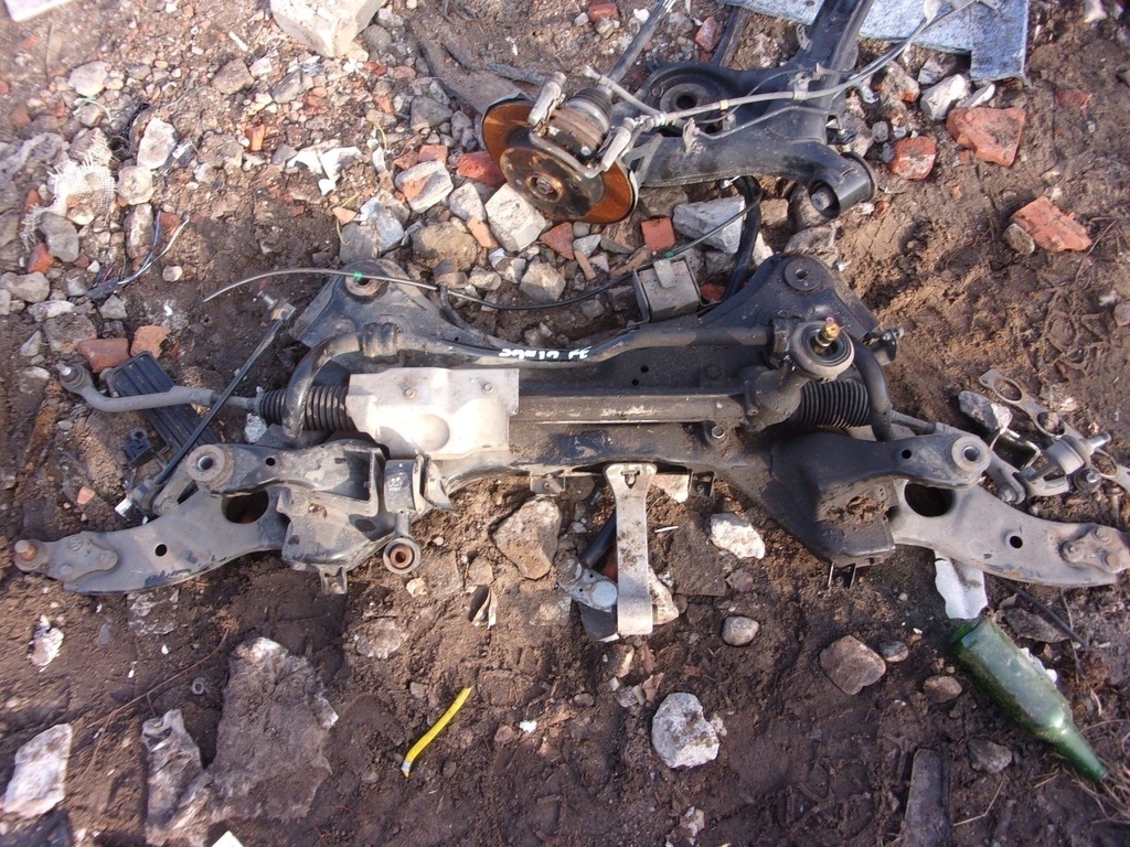 фото №1, Hyundai santa fe iii 2016 2017 важіль лівий перед