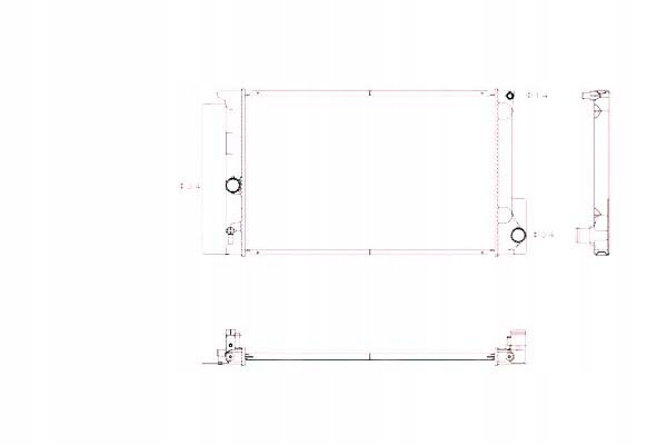 Радиатор воды toyota auris 1.4/1.6 07- nrf 53763 радиатор, система Киев