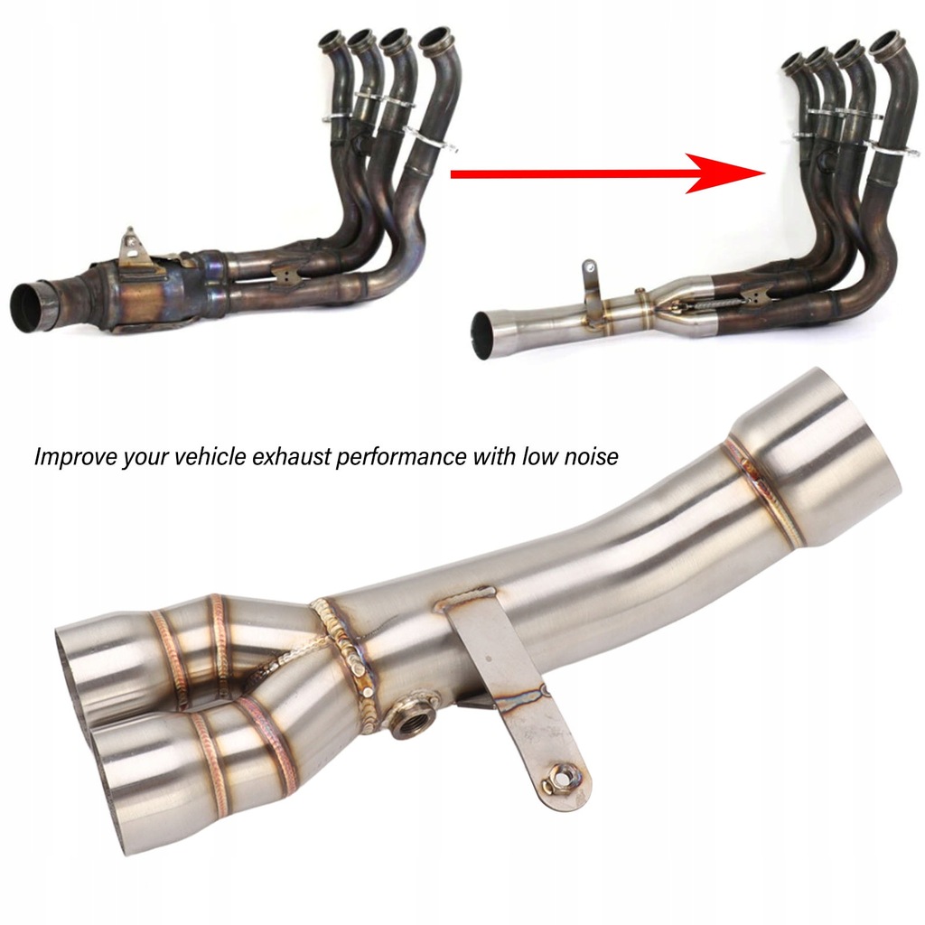 фото №9, Труба вихлопна motocykla 304 замінник ze нержавіюча сталь