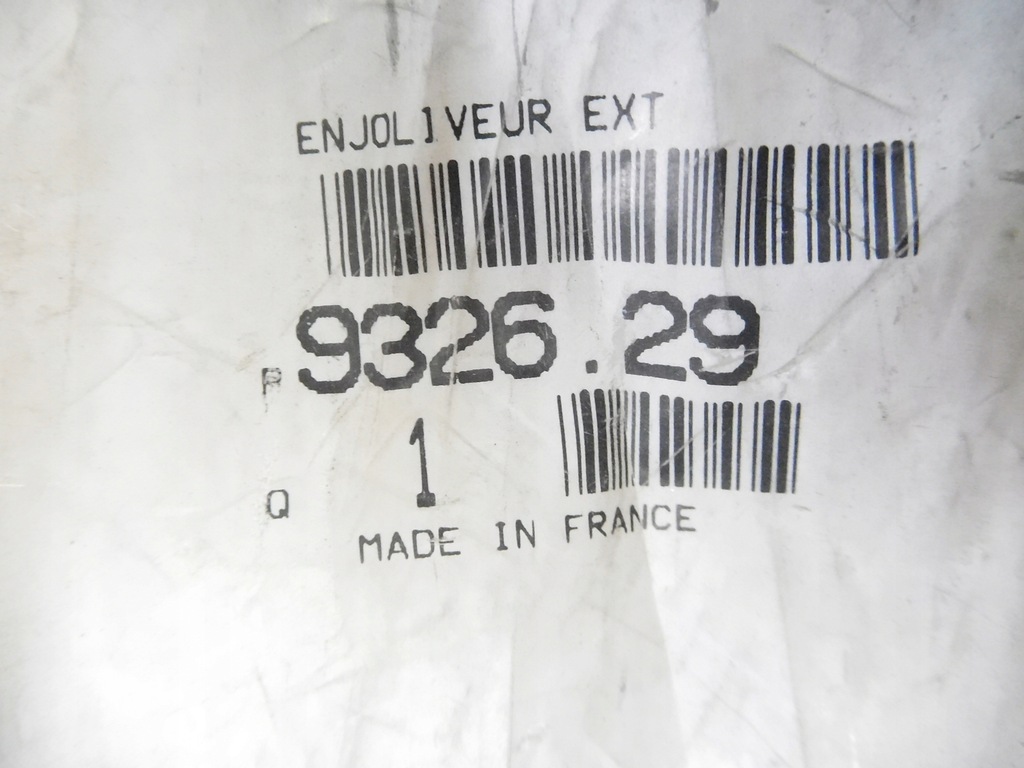 фото №9, Молдинг дверь левый перед peugeot 405 оригинальный номер 9326.29