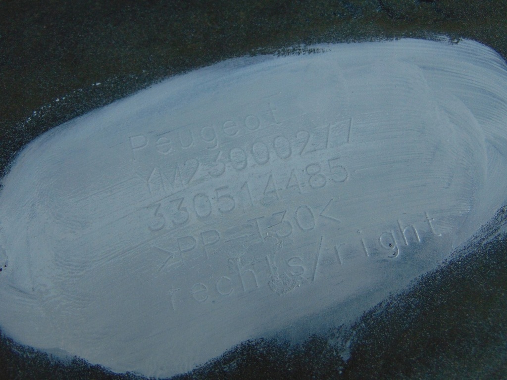 фото №13, Молдинг накладка порог порог правая peugeot rcz