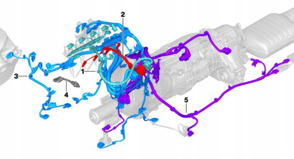 фото №10, Bmw x3 g01 lci x4 g02 20dx 18d жгут трубопровод электропроводка двигателя
