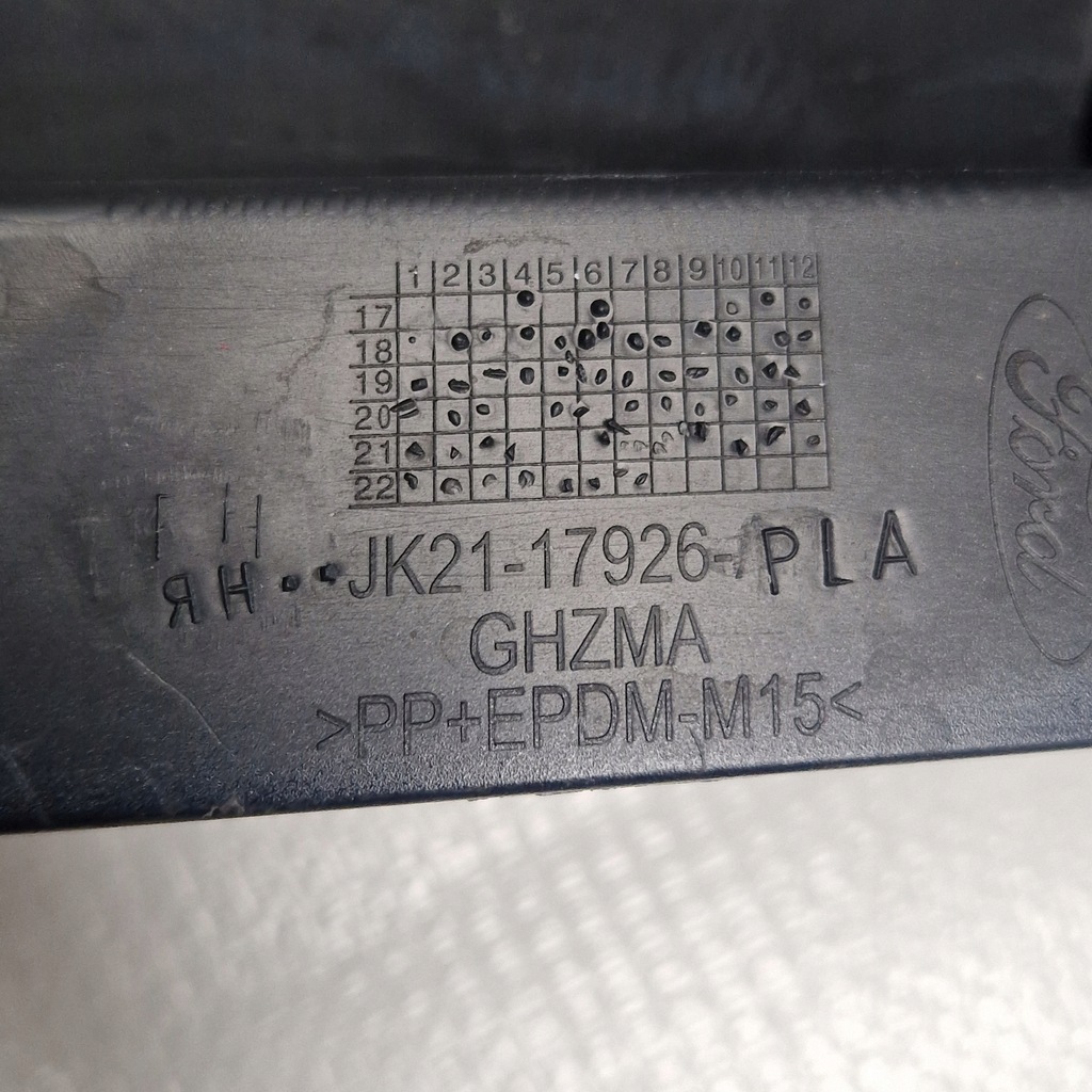 фото №9, Кутик бампера лівий задня ford transit jk21-17926 custom