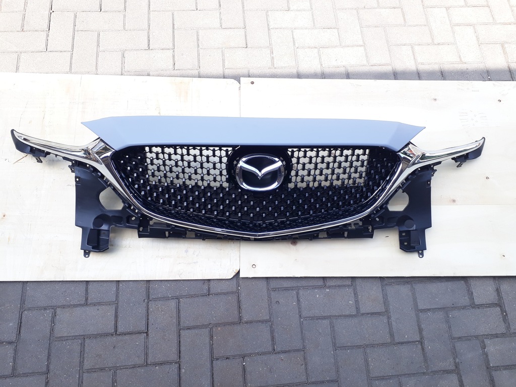 фото №7, Молдинг nad решётка радиатора бампера mazda 6 2018-2021