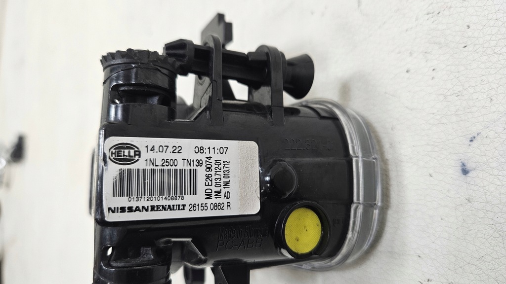 фото №3, Протитуманна фара led nissan renault 261550862r