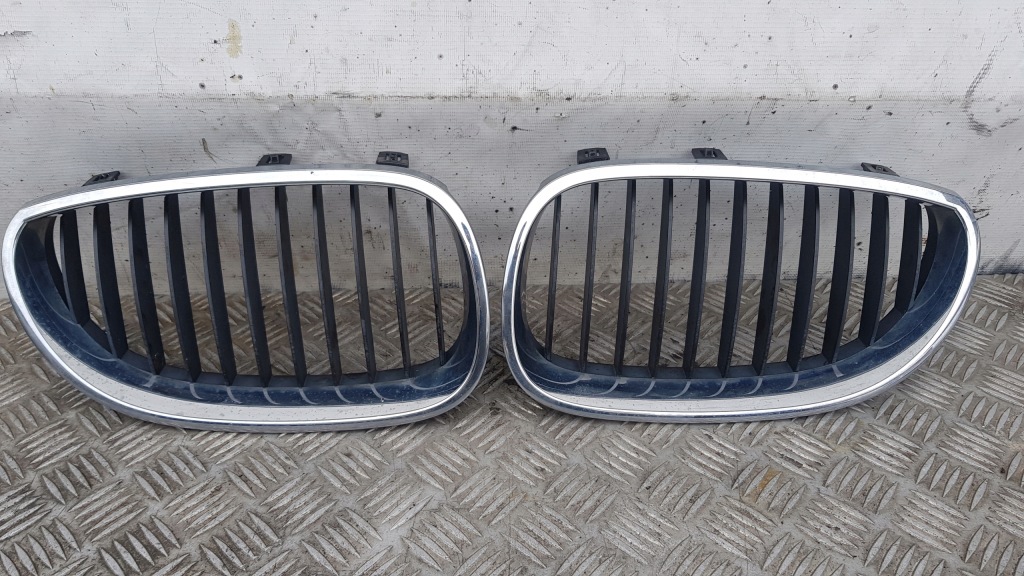 фото №10, Bmw 5 e61 e60 решітка радіатора решітка радіатора бампера ліва права