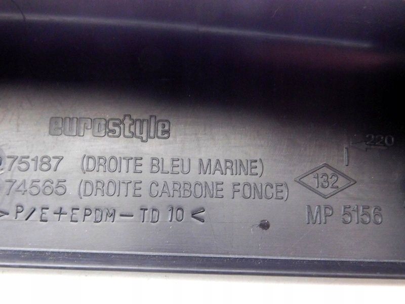 фото №7, 04/19 renault espace iv защита молдинг обшивка p.tył