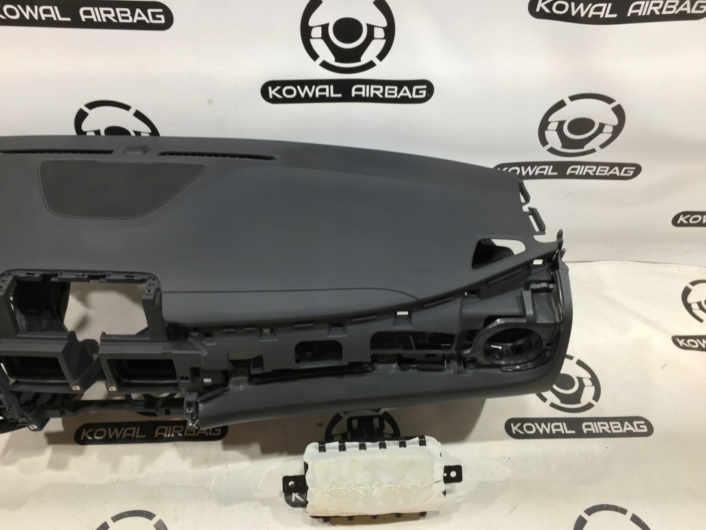 фото №4, Hyundai kona приборная панель консоль подушка безопасности подушки безопасности ремни