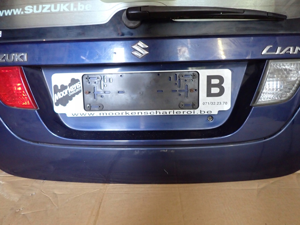 фото №9, Suzuki liana 04-07 крышка багажника багажника стекло z2v