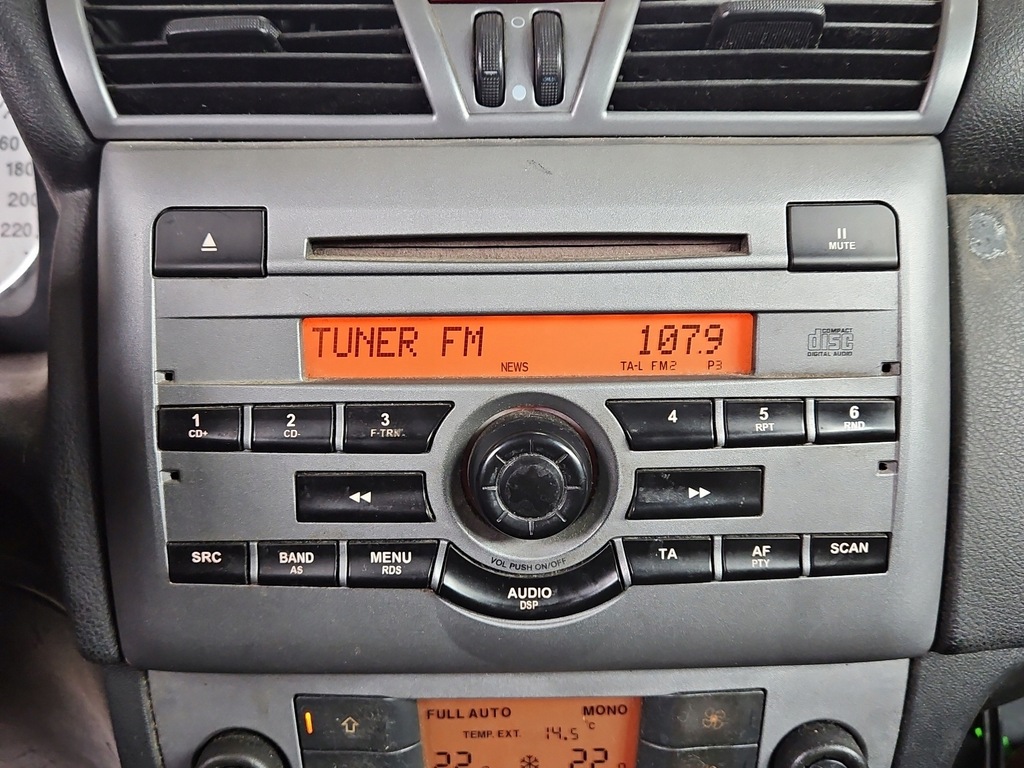 фото №2, Радіо заводський fiat stilo 735420721 радіопрогравач