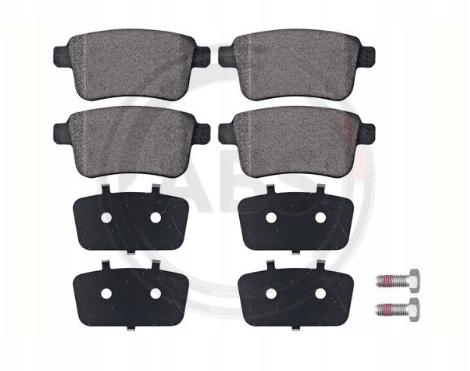 фото №2, Тормозные колодки тормозные задняя renault kangoo ii 2008-