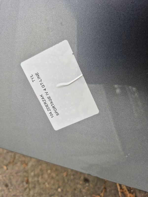 фото №3, Kia sportage iv 4 lift бампер задняя задний gt-line gt line css cs