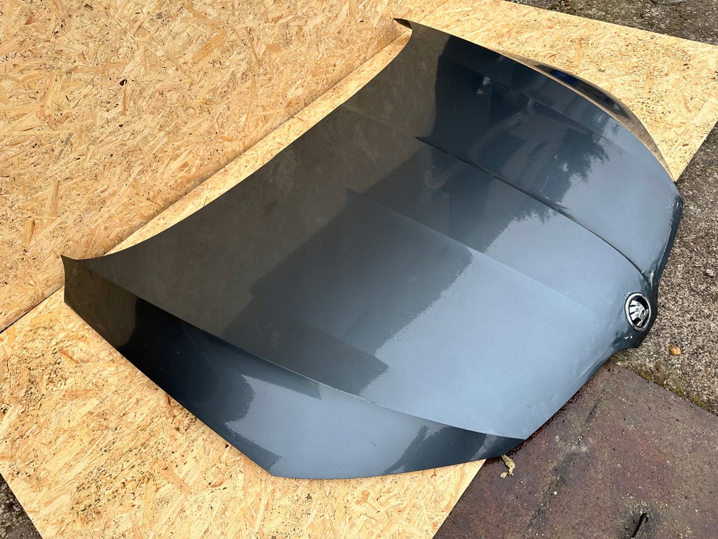 фото №9, Skoda superb iii капот крышка двигателя оригинальная 3v0