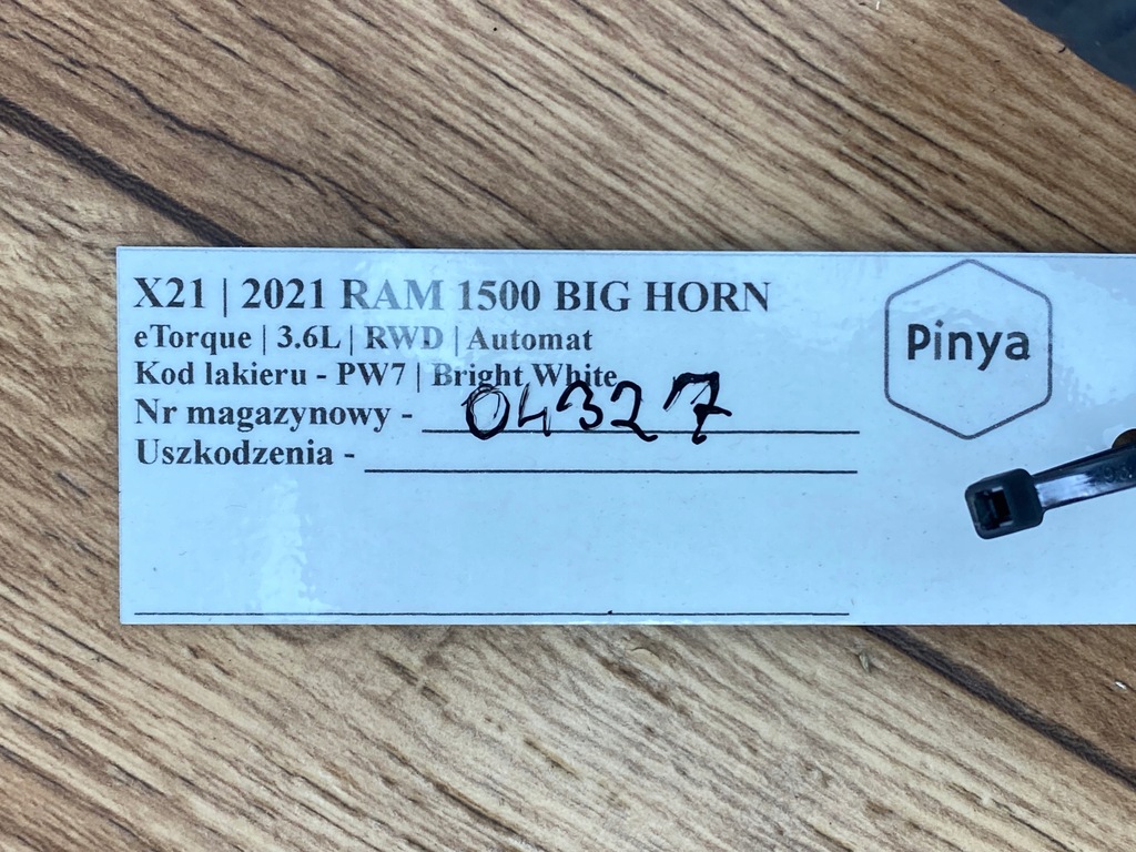 фото №6, Шланг охлаждение турбины 3.6 dodge ram 1500 2019+ usa