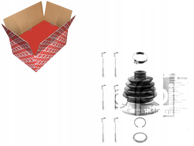 фото №1, Набор защита шарнир febi bilstein 211598201 s 2