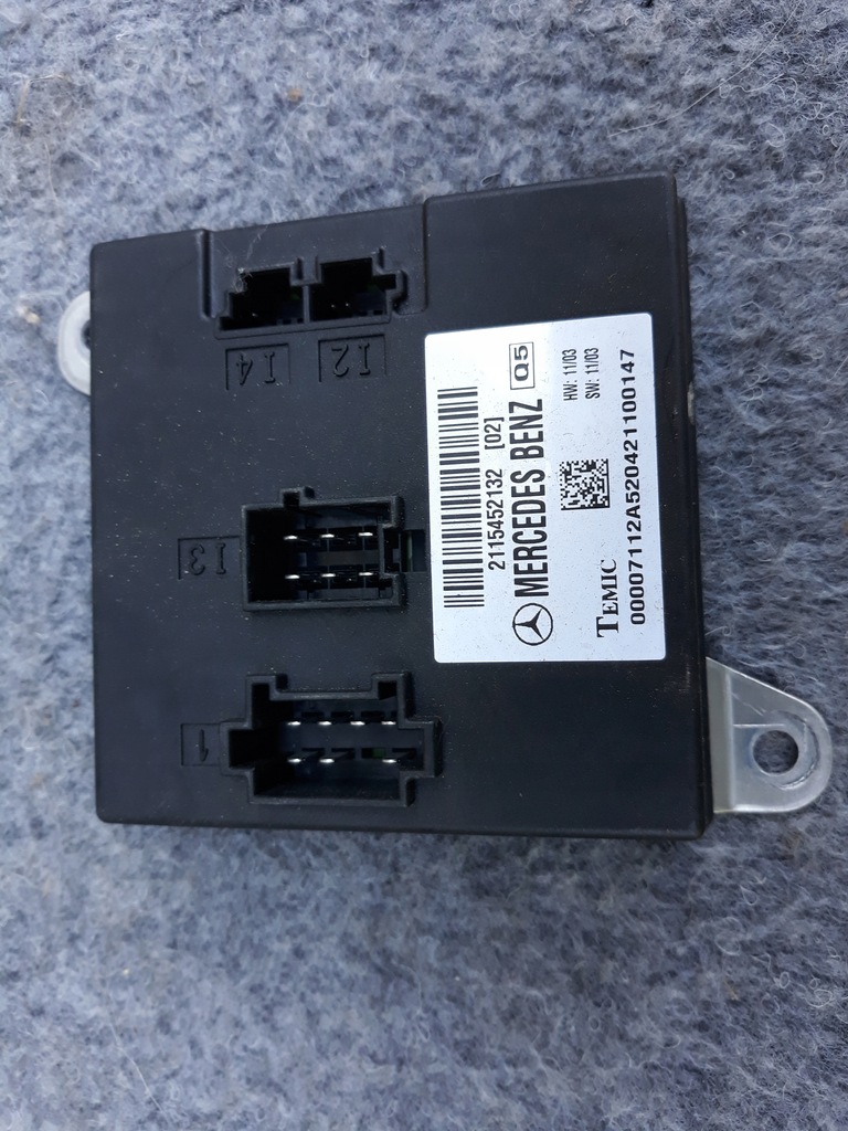 фото №1, Модуль блок керування сидіння mercedes w211 e-klasa