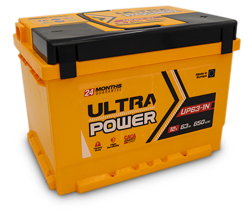 фото №1, Акумулятор ultra power 63ah 650a up63-1n