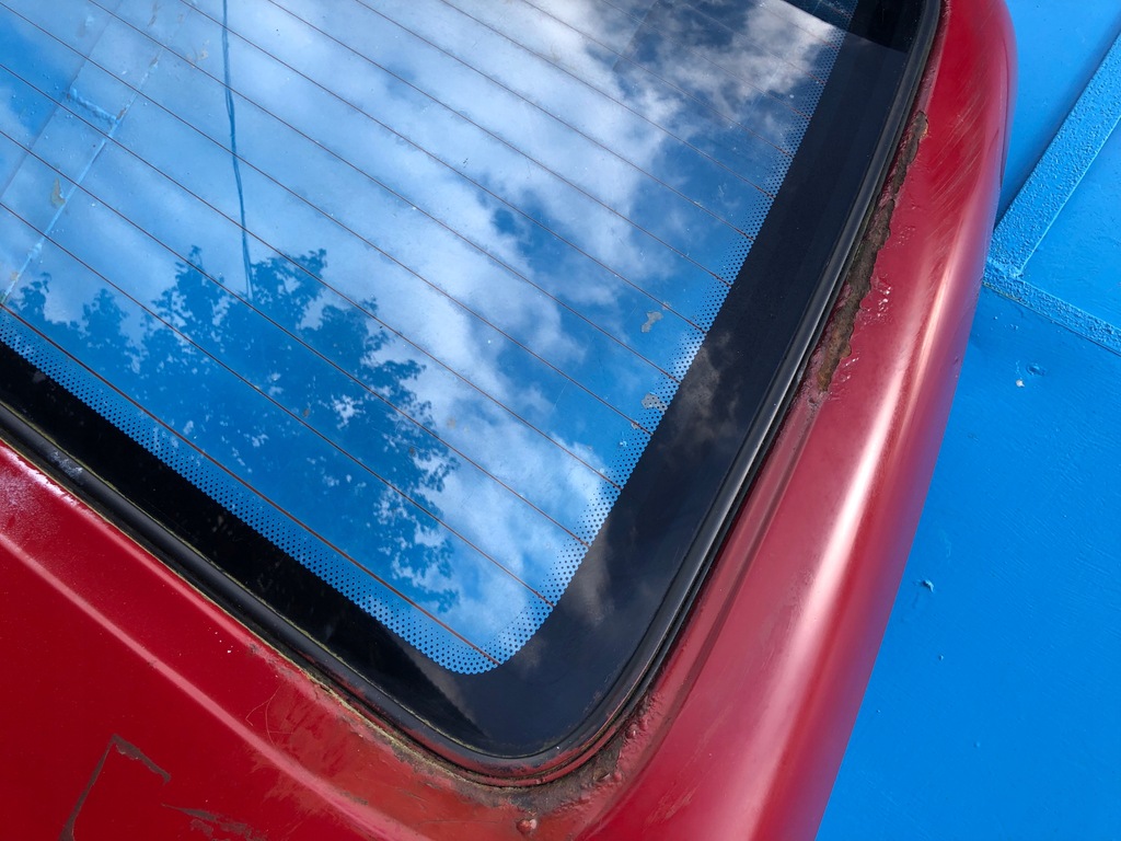 фото №12, Vw transporter t4 caravelle крышка багажника багажника задняя задняя стекло