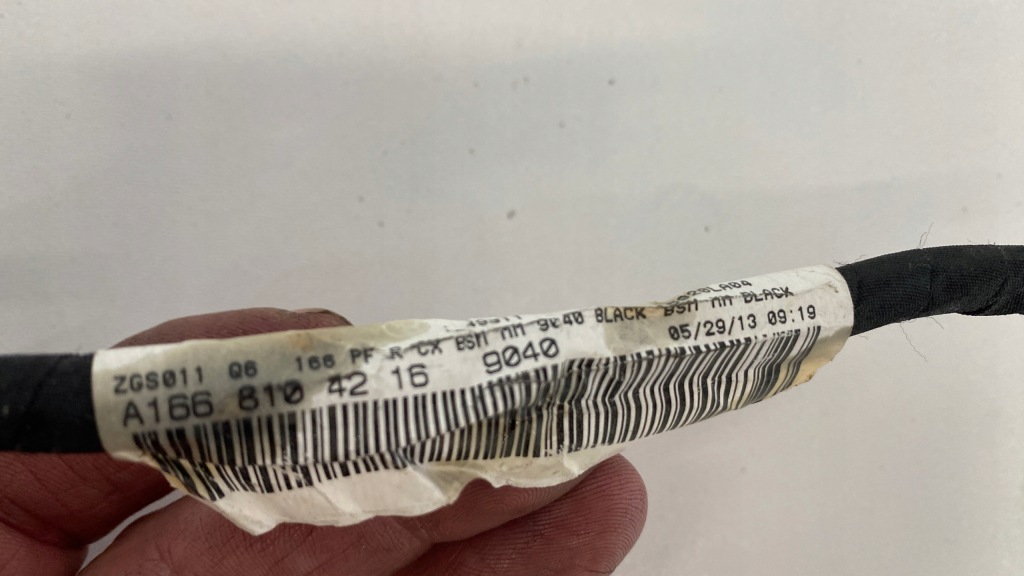 фото №6, Дзеркало праве mercedes ml gl w166 x166 1668104216 колір 040 18 pin