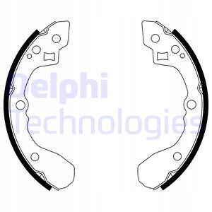 фото №2, Гальмівні колодки гальмівні delphi do kia joice 2.0