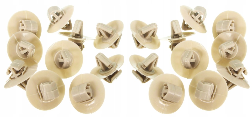 фото №2, 20x клипса штифт накладки боковой opel vivaro renault trafic nissan primastar