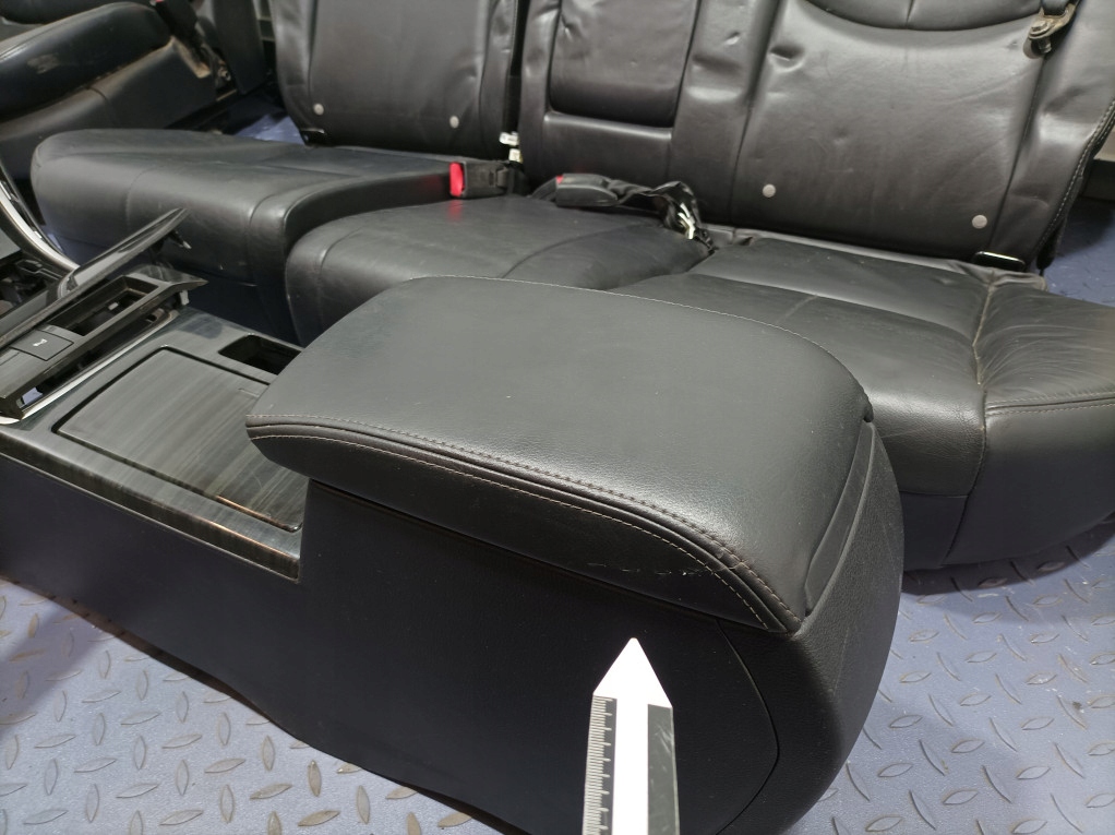 фото №6, Mazda 6 ii gh liftback сиденья заднее сиденье комплект кожа обшивки eu