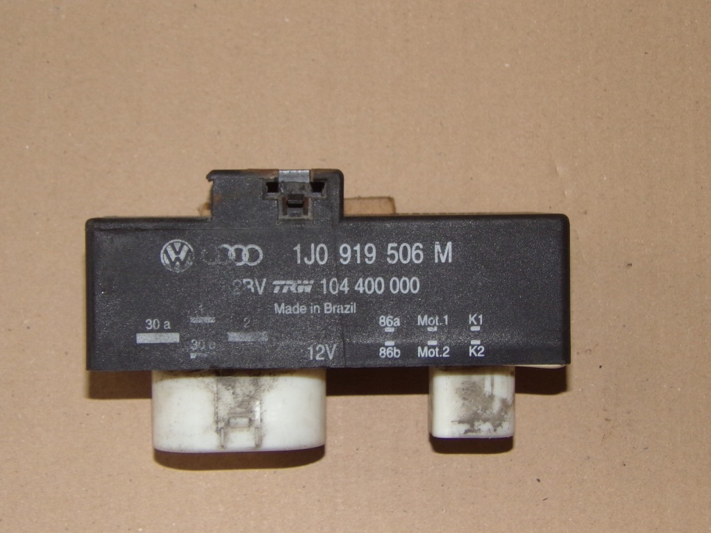 фото №1, Блок керування вентиляторів 1j0919506m ibiza cordoba ii