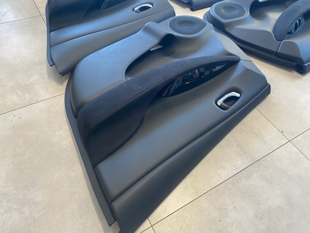 фото №10, Nissan leaf i обшивки обивка дверь комплект перед