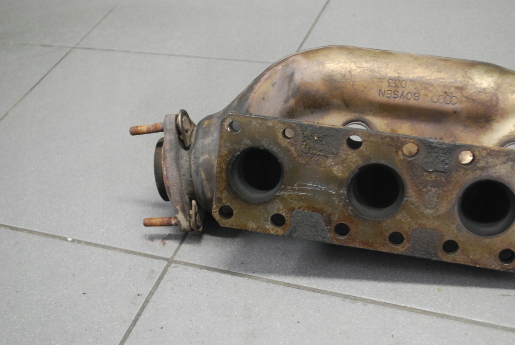 фото №8, Коллектор выпускной левый a8 d2 4.2 abz 077253033e
